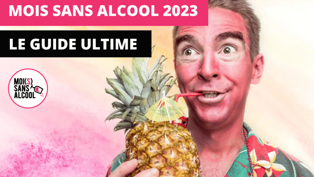 homme heureux de ne pas boire pour le mois sans alcool 2023